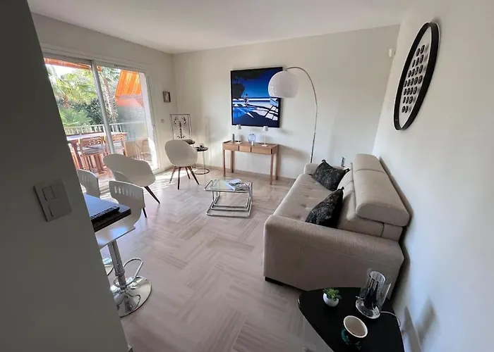 Climatisé Avec Terrasse, Vue Jardin Et Piscine